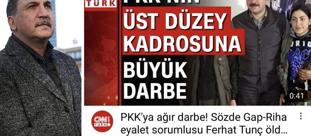 Avukatı suç duyurusunda bulundu: CNN Türk ‘PKK’lı Ferhat Tunç’ diye müzisyen Ferhat Tunç’un fotoğrafını kullandı