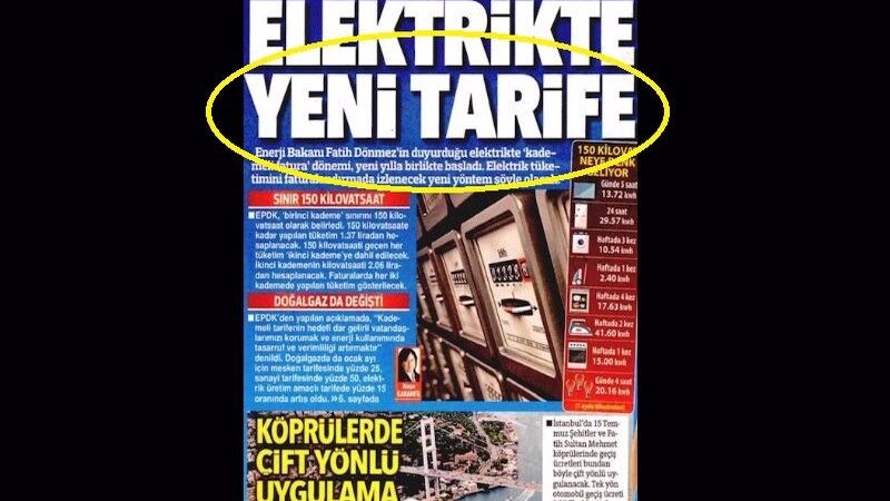 Habercilikte yeni dönem: Havuz Medyası zam yağmurunu ‘Yeni tarife’ diye manşet yaptı