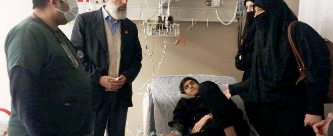 AKP zulmü: 15 yaşındaki Muhammed Kuytul, polisin darbeleri sonrası beyin kanaması geçirdi