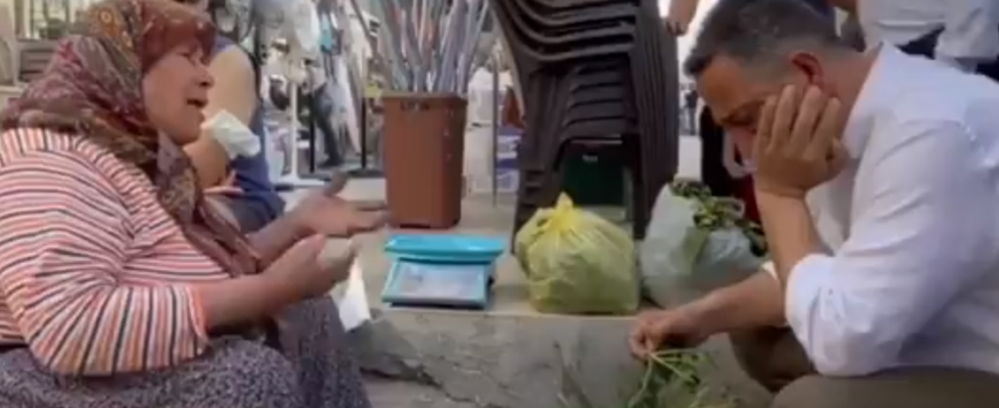 Yaşlı kadının açlık isyanı Milletvekilli Başarır’ı ağlattı