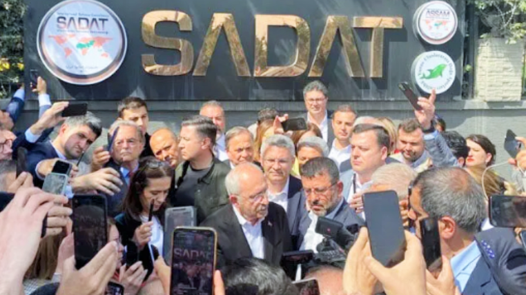 Kılıçdaroğlu, SADAT’ın önünde: SADAT, terörist yetiştiren paramiliter bir kuruluştur