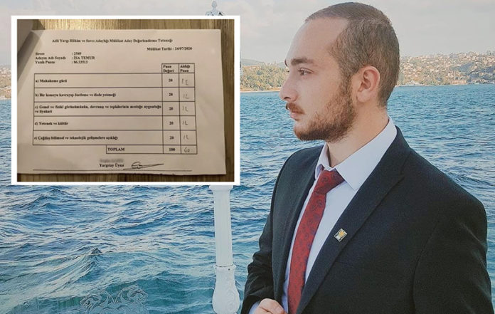 Savcı adayı mülakat belgesine ulaştı: Bu kadar rezillik beklemiyordum