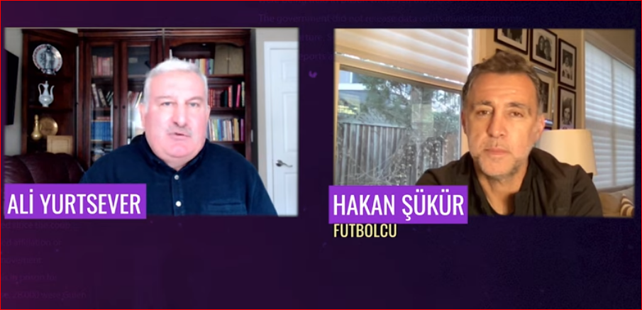 Ünlü Milli Futbolcu Hakan Şükür: Türkiye‘de bir istibdat yaşanıyor
