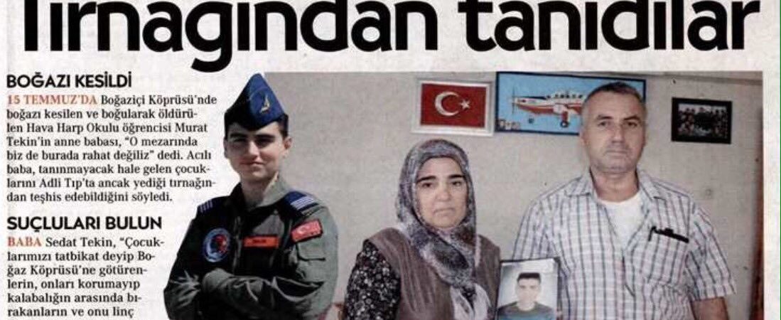 15 Temmuz’da linç edilen Harbiyelinin hatıraları belgeselleşti: Murat Tekin’in hayatı #YitenCanlar Belgeselinde