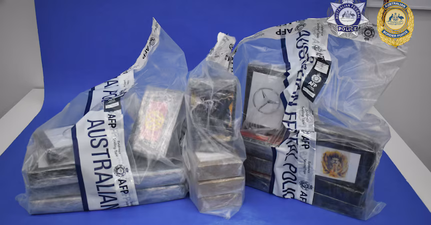 Federal Polis, Port Botany Limanı’nda 80 kilogram kokain ele geçirdi