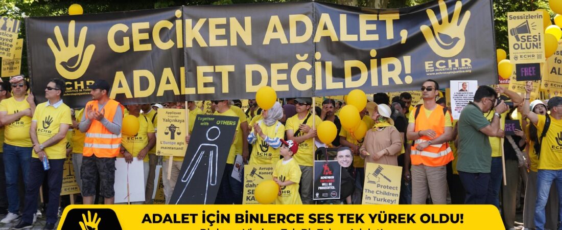 Strazburg’daki  büyük ‘Adalet Yürüyüşü’ canlı yayında