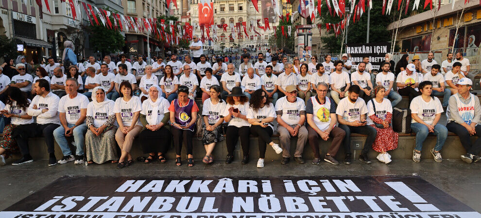 Kayyıma karşı İstanbul’dan Hakkari’ye, ‘İradeye Saygı Yürüyüşü’