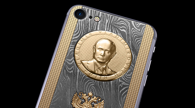 Putin’in doğum gününe özel iPhone 7 üretildi