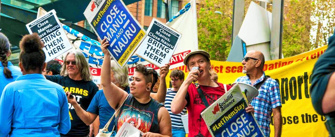Sydney’de Federal Hükümet’in ‘sığınmacı politikası’ protesto edildi