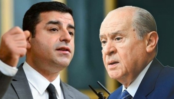 Demirtaş’tan, Bahçeli’ye: Bilal’i alamadın, üç hilali verdin