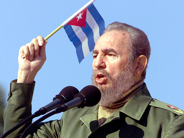 Bir Fidel Castro Portresi