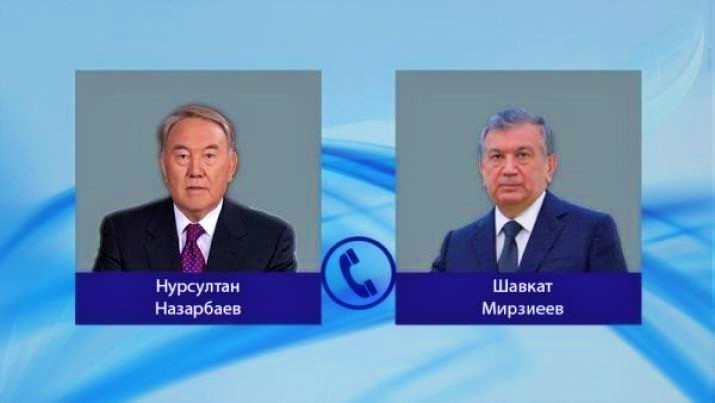 Nazarbayev, Özbekistan’in yeni Cumhurbaşkanı Mirziyoyev’i Astana’ya davet ett