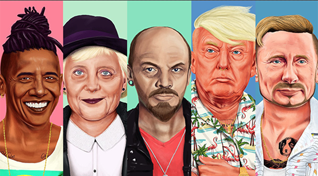 Dünya liderleri ‘hipster’ olsaydı nasıl görünürlerdi? – FOTO-HABER