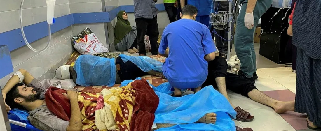 Filistin Yönetimi: İsrail’in hastane baskını yeni bir insanlık suçu