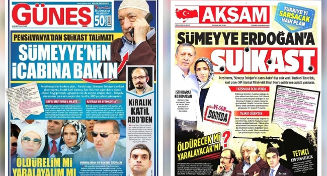AKP ve Erdoğan’ın Hocaefendi’ye yönelik ‘Sümeyye suikastı’ kumpası çöktü:Yalan haberlere mahkumiyet çıktı