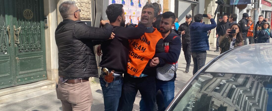 1 Mayıs’ı Taksim’de kutlamak isteyenler darp edilerek gözaltına alındı