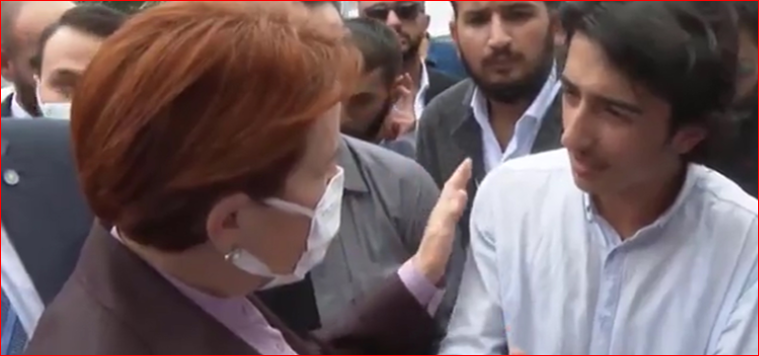 Üniversite öğrencisinden Akşener’e: Sizi seviyordum ama son seçimlerde uyuz olduk