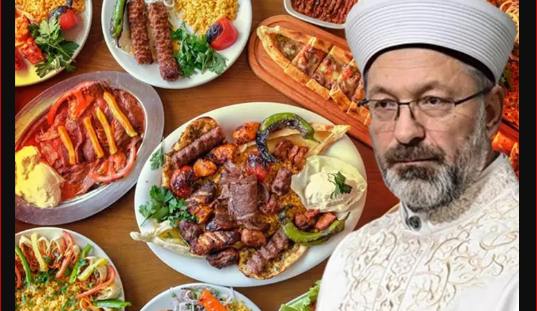 Diyanet’in yemek ihalesinden: Etler yüzde 10’dan fazla yağ içermeyecek, baklavanın fıstığı, fındığı 1. kalite olacak