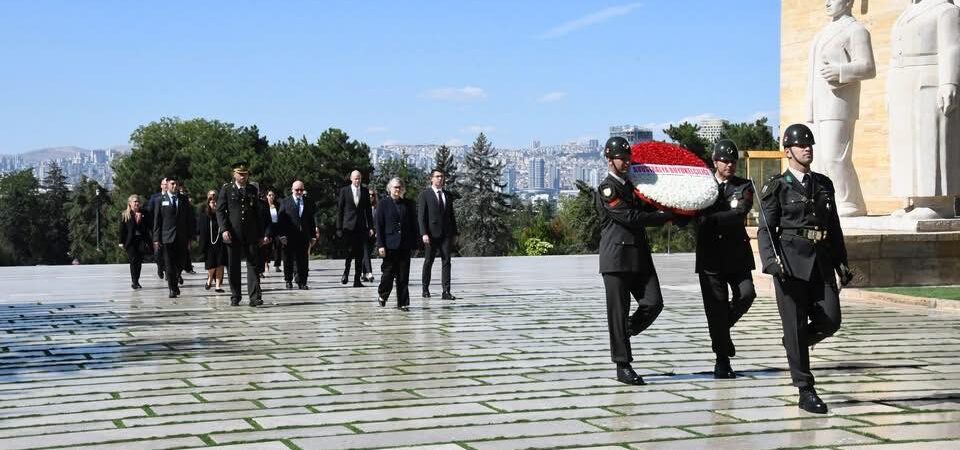 Avustralya’nın Türkiye Büyükelçisi Vincent, güven mektubunu sundu