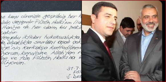 Demirtaş: Haniye’nin korkakça katledilmesini lanetliyorum