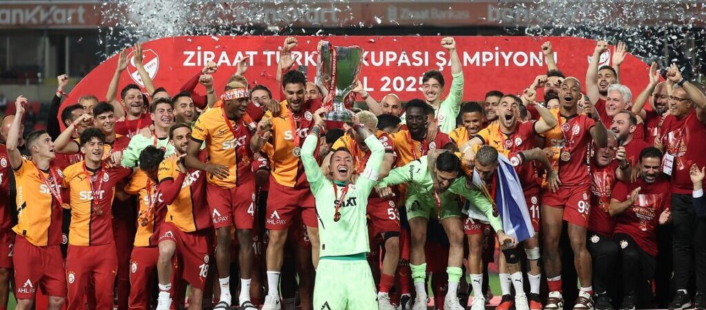 Trabzonspor’u farklı yenen Galatasaray, 19. kez Türkiye Kupası şampiyonu oldu