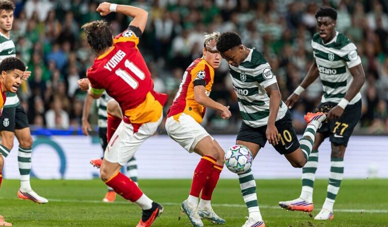 Galatasaray, Şampiyonlar Ligi’ne Sporting mağlubiyetiyle başladı