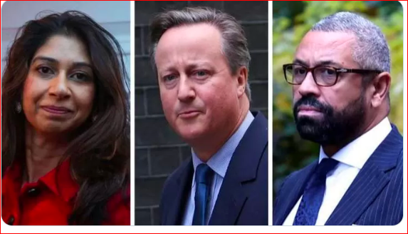 ‘Filistin gösterilerini’ eleştiri, bakanın başını yedi: İngiltere Dışişleri koltuğuna eski Başbakan David Cameron oturdu