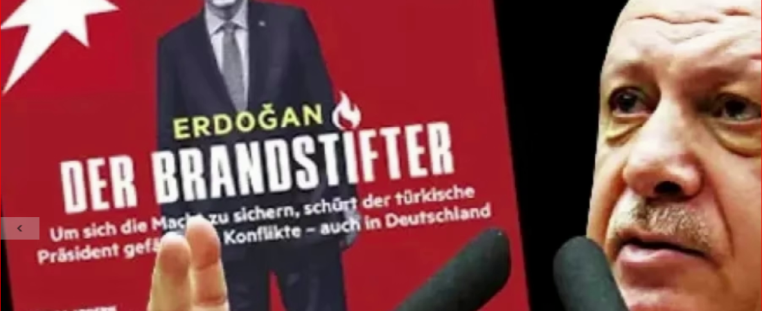 Alman dergisi Stern Erdoğan’ı kapağına taşıdı: Kundakçı, başbelası ve provakatör