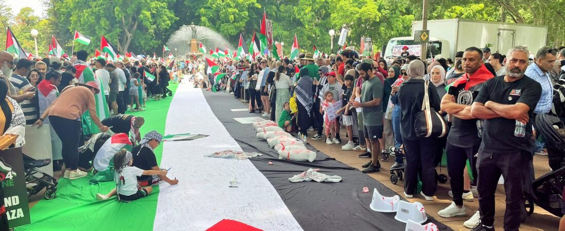 Ülkenin dört bir yanından Filistin’e destekte bulanan Avustralyalılar: ‘Gazze’de ateşkes’ istedi