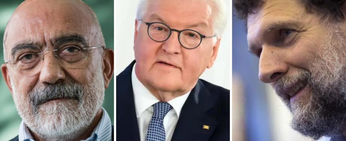 Sürgün temalı etkinlikte konuştu: Steinmeier’den Ahmet Altan ve Osman Kavala mesajı