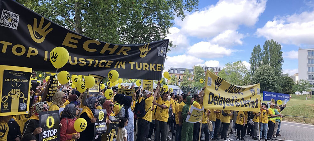 Türkiye‘deki mazlumların’ sesi olun: Adalet buluşması 20 Haziran saat 11:00’de AİHM önünde