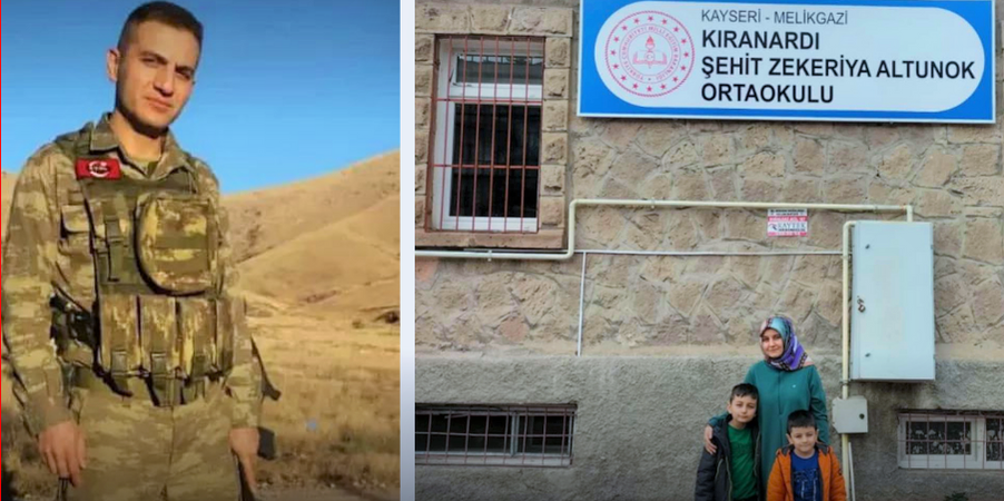 Yaşarken ‘terörist’ vatan hizmetini yaparken ‘şehit’ denildi: KHK’lı ihraç polis Zekeriya Altunok’un isim okula verildi