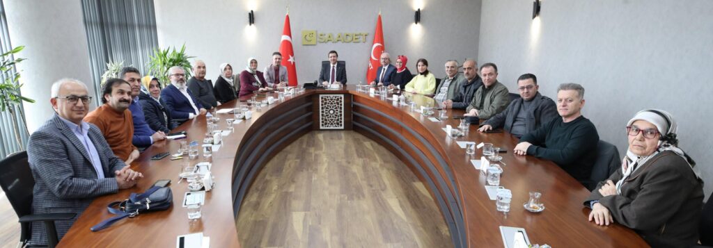 KHK’lılardan Saadet Partisi’ne ziyaret