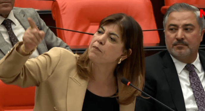 HEDEP Grup Başkanvekili Beştaş’a ‘terörist sevici’ diyen AKP’li Erdem’e: Terörist senin babandır, sensin