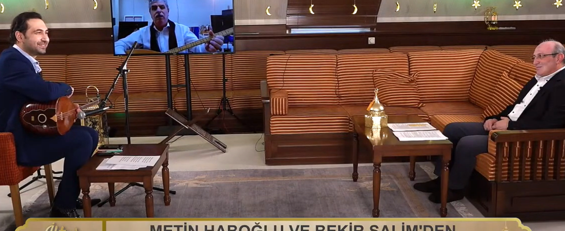 İftar Zamanı programında renkli anlar: Metin Haboğlu ve Bekir Salim canlı yayında Ozan atışması