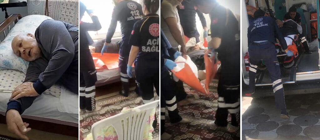 Tarihte böyle zulüm görümledi: 86 yaşındaki Mustafa Türk, sedyeyle cezaevine, ordan yoğun bakıma kaldırıldı