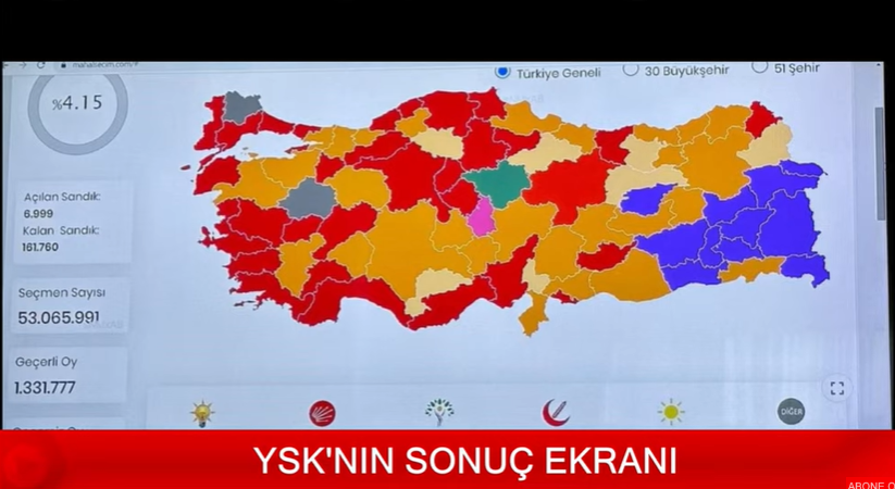 İlk sonuçlar geldi: Türkiye genelinde CHP, Doğu’da DEM açık ara önde