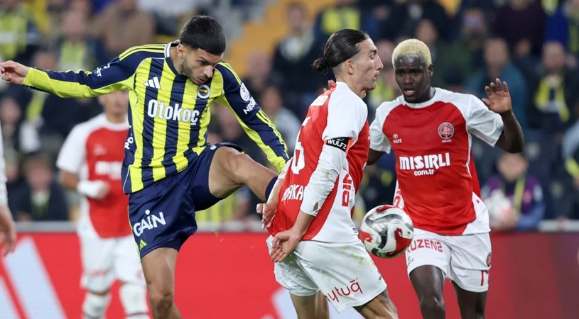 Fenerbahçe evinde Karagümrük’ü 2-1 yendi