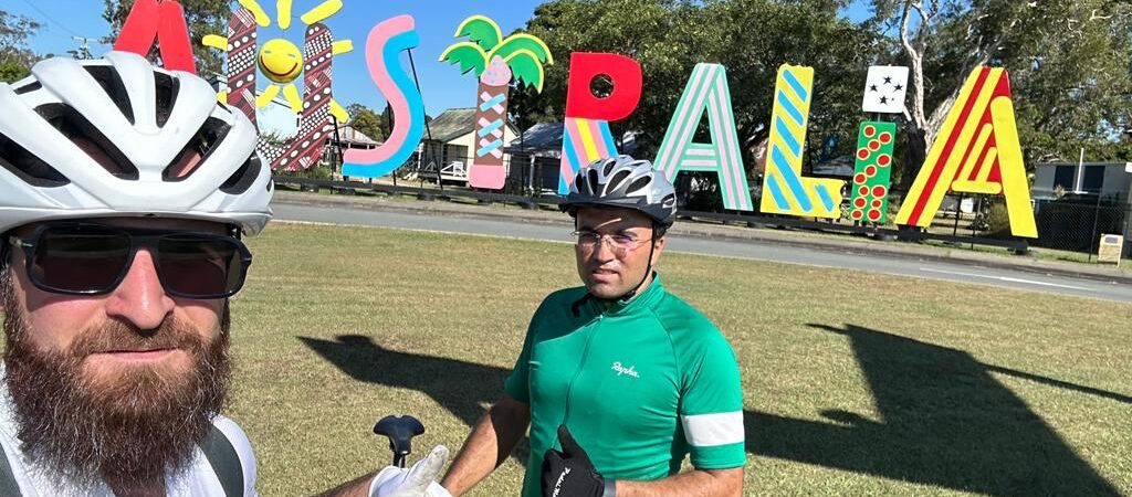 Gönüllü eğitimciler, deprem mağdurları için Brisbane’de pedal çevirdi