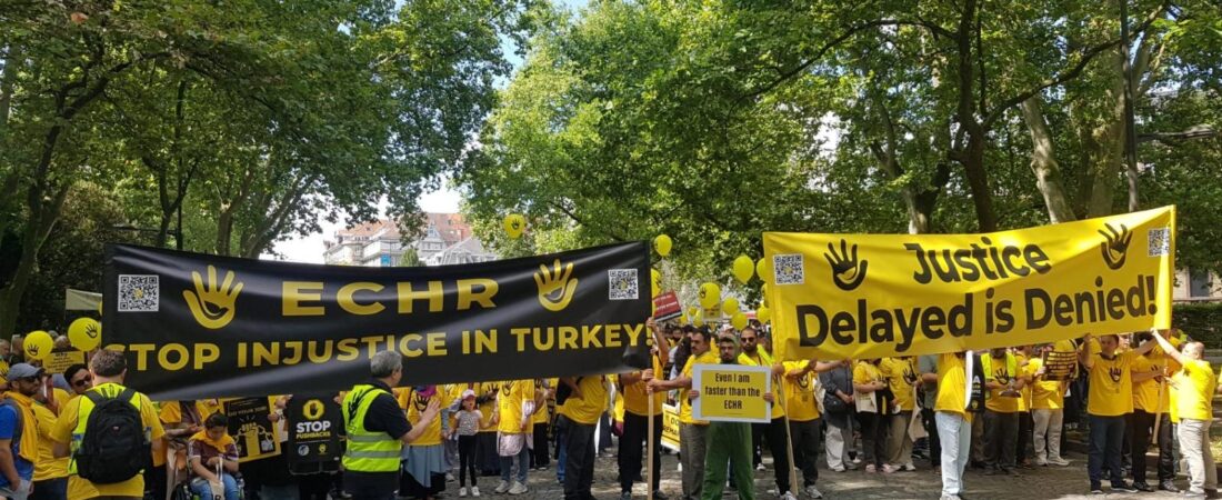 2 Ekim’de AİHM ve Avrupa Konseyi önündeki yürüyüşe çağrı: Zulme ve hukuksuzluklara karşı sessiz kalmayın