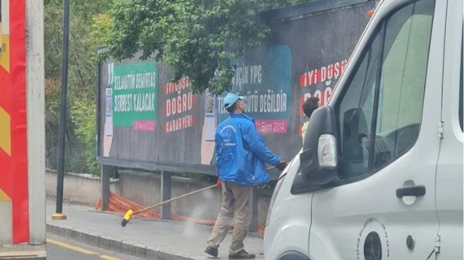 AKP’li isimden ‘sahte afiş’ itirafı: Genel Merkez’den geldi