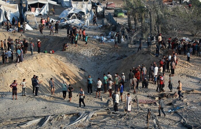 İsrail, katliama doymuyor: Güvenli bölge vurularak, en az 40 Filistinli hayatını kaybetti