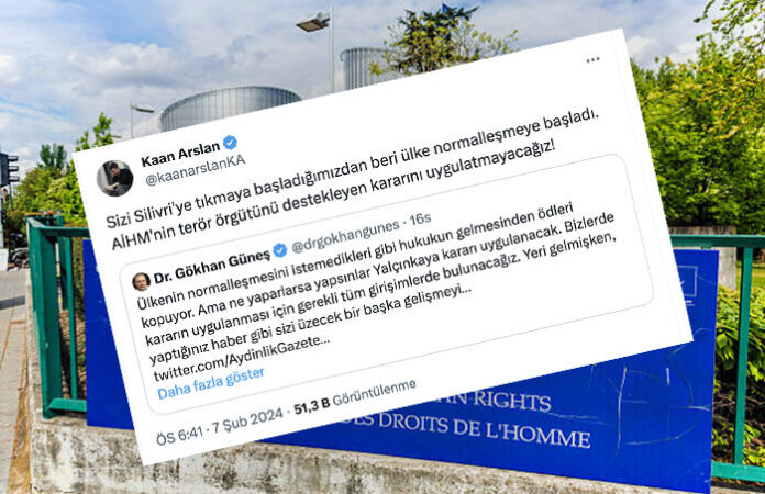 ‘AİHM kararlarını uygulatmayacağız’ diyen AKP rejiminin payandasına Dr. Gökhan Güneş’ten cevap: Siyasete köpek yaptıklarınızla mı uygulatmayacaksınız?
