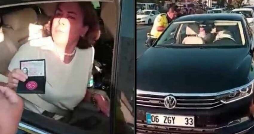 Polise ‘şerefsiz’ diyen AKP’li vekil Zeynep Gül Yılmaz bakın ne yaptı?