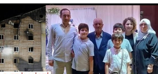 KHK ile ihraç olan Tabip Binbaşı Ahmet Çetiz ve ailesi de yangın faciasında hayatını kaybetti