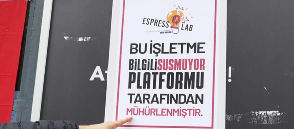 Bilgi Üniversitesi’nde Espresslolab boykotu: Öğrenciler şubeyi mühürledi