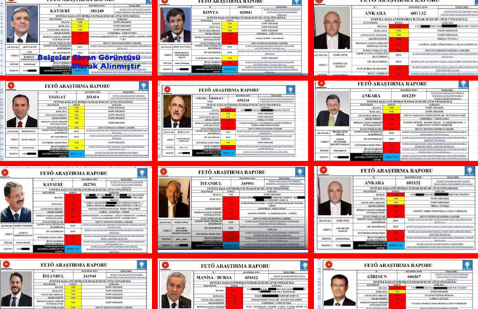 AKP içindeki ‘ByLock’çular belgeleriyle deşifre oldu: Emniyet ve MİT’in hazırladığı liste kabarık!