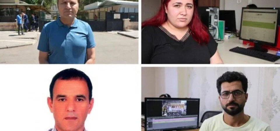 Diyarbakır merkezli operasyonda gözaltına alınan 4 gazeteci tutuklandı