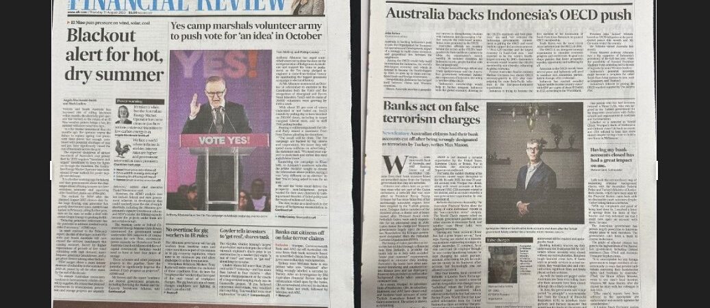 Financial Review, Hizmet Hareketi mensuplarına yapılan hukuksuzluğu gündeme taşıdı: Asılsız terör suçlamalarıyla yolları kesiliyor
