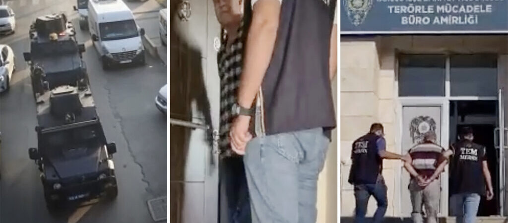 Polis kapısını çalarak girdiği evdeki Emniyet Müdürünü ters kelepçeyle gözaltına aldı